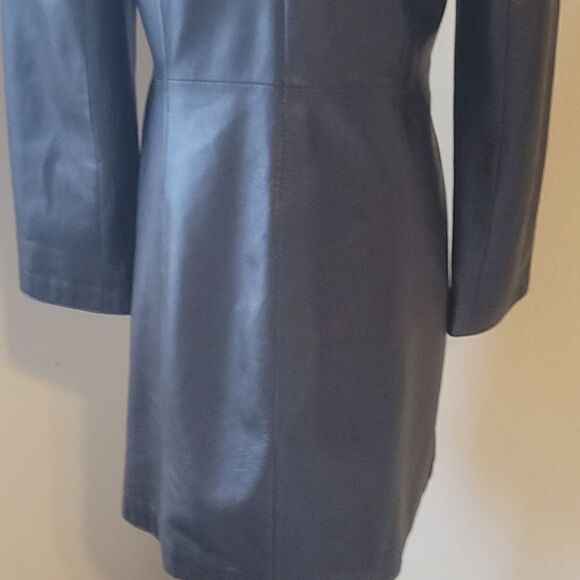 Vintage Marcel Kassini leather coat. Large - Picture 7 of 14